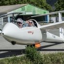 Carlos de Albert and Jesús Platas just after landing during the Catalonia Regional Championship 2026