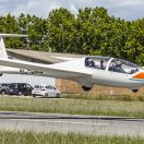 Dos socios compartiendo el Twin Astir para otro vuelo inolvidable